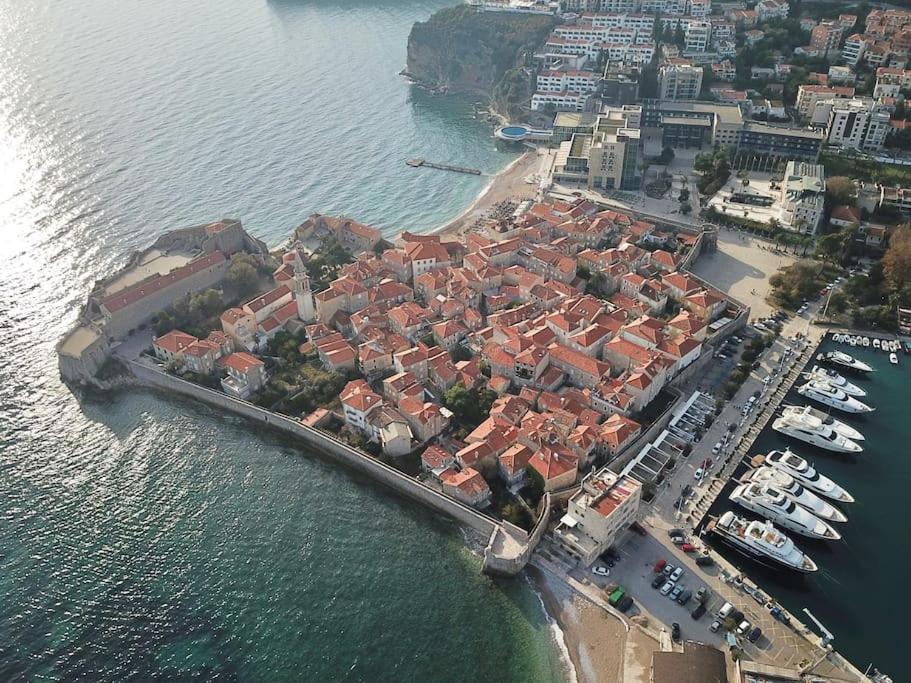 Palm Square 1 Old Town Apt Apartment Budva Ngoại thất bức ảnh